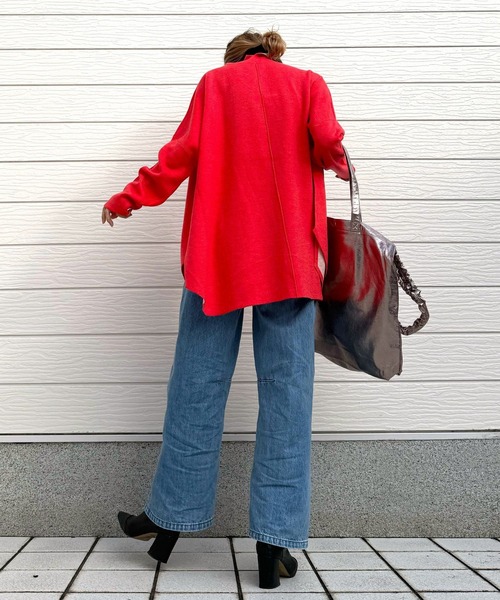 Q(キュー)の「メタリックシャーリングトート(トートバッグ・レディース・ピンクゴールド/シルバー・ONE SIZE)」の4枚目の写真