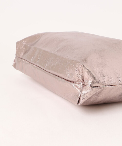 Q(キュー)の「メタリックシャーリングトート(トートバッグ・レディース・ピンクゴールド/シルバー・ONE SIZE)」の22枚目の写真