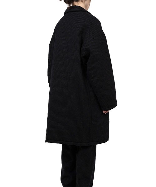 セール】Padded Pinstripe Coat（その他アウター）｜KAMIYA（カミヤ