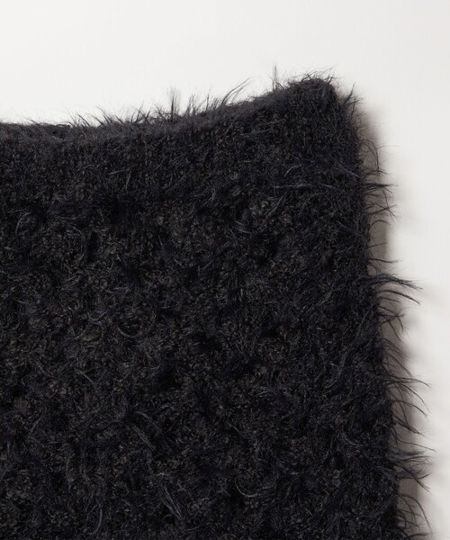 EMMEL REFINES（エメルリファインズ）の「＜EMMEL REFINES＞EM フラッフィー アイレット ニットスカート（スカート・レディース・ブラック/オフホワイト・S/M）」の17枚目の写真