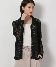 LAKOLE | カットレースシャツカーディガン / 588555(カーディガン/ボレロ)