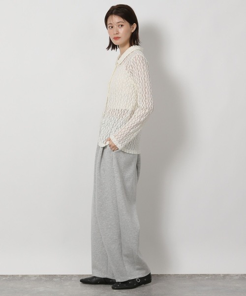 LAKOLE（ラコレ）の「カットレースシャツカーディガン / 588555（カーディガン/ボレロ・レディース・イエロー/アイボリー/ブラック・FREE）」の16枚目の写真