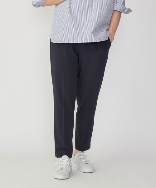 SHIPS.me(シップスミー)の「【ZOZO限定】SHIPS.me: ワンタックテーパードアンクルスラックス(スラックス・メンズ・ダークブラウン/チャコールグレー/ライトベージュ/ダークネイビー/ブルーグレー・マルチサイズ)」の6枚目の写真