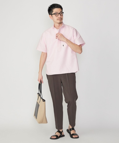 SHIPS.me(シップスミー)の「【ZOZO限定】SHIPS.me: ワンタックテーパードアンクルスラックス(スラックス・メンズ・ダークブラウン/チャコールグレー/ライトベージュ/ダークネイビー/ブルーグレー・マルチサイズ)」の9枚目の写真