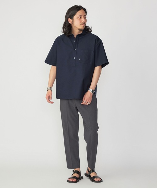 SHIPS.me(シップスミー)の「【ZOZO限定】SHIPS.me: ワンタックテーパードアンクルスラックス(スラックス・メンズ・ダークブラウン/チャコールグレー/ライトベージュ/ダークネイビー/ブルーグレー・マルチサイズ)」の17枚目の写真