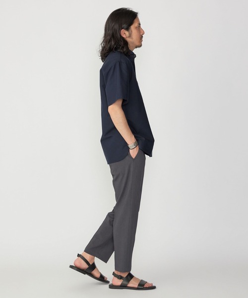 SHIPS.me(シップスミー)の「【ZOZO限定】SHIPS.me: ワンタックテーパードアンクルスラックス(スラックス・メンズ・ダークブラウン/チャコールグレー/ライトベージュ/ダークネイビー/ブルーグレー・マルチサイズ)」の20枚目の写真