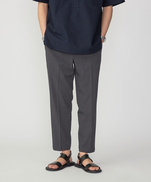 SHIPS.me(シップスミー)の「【ZOZO限定】SHIPS.me: ワンタックテーパードアンクルスラックス(スラックス・メンズ・ダークブラウン/チャコールグレー/ライトベージュ/ダークネイビー/ブルーグレー・マルチサイズ)」の21枚目の写真