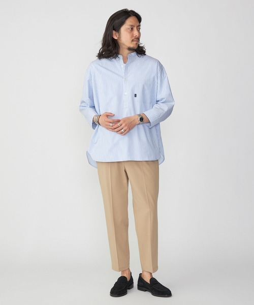 SHIPS.me(シップスミー)の「【ZOZO限定】SHIPS.me: ワンタックテーパードアンクルスラックス(スラックス・メンズ・ダークブラウン/チャコールグレー/ライトベージュ/ダークネイビー/ブルーグレー・マルチサイズ)」の12枚目の写真