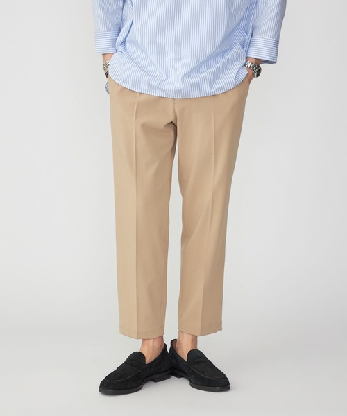 SHIPS.me(シップスミー)の「【ZOZO限定】SHIPS.me: ワンタックテーパードアンクルスラックス(スラックス・メンズ・ダークブラウン/チャコールグレー/ライトベージュ/ダークネイビー/ブルーグレー・マルチサイズ)」の13枚目の写真