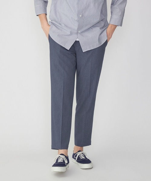 SHIPS.me(シップスミー)の「【ZOZO限定】SHIPS.me: ワンタックテーパードアンクルスラックス(スラックス・メンズ・ダークブラウン/チャコールグレー/ライトベージュ/ダークネイビー/ブルーグレー・マルチサイズ)」の15枚目の写真