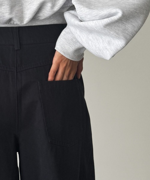 CANAL JEAN(キャナルジーン)の「El mar ツイルカーゴパンツ(カーゴパンツ・レディース・ベージュ/ネイビー・SMALL/MEDIUM)」の13枚目の写真