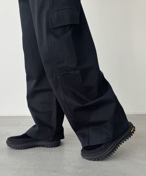 CANAL JEAN(キャナルジーン)の「El mar ツイルカーゴパンツ(カーゴパンツ・レディース・ベージュ/ネイビー・SMALL/MEDIUM)」の15枚目の写真