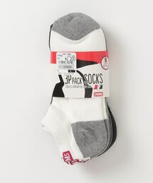 CHUMS(`X)̃`X CHUMS 3P CHUMS Logo Ankle Socks(\bNX/C)