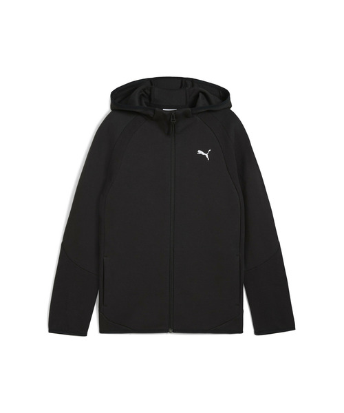 PUMA(プーマ)の「PUMA プーマ ボーイズ エヴォストライプ フルジップ フーディ 120-160cm(パーカー・キッズ・ブラック/サックスブルー・150/160/130/140/120)」の6枚目の写真