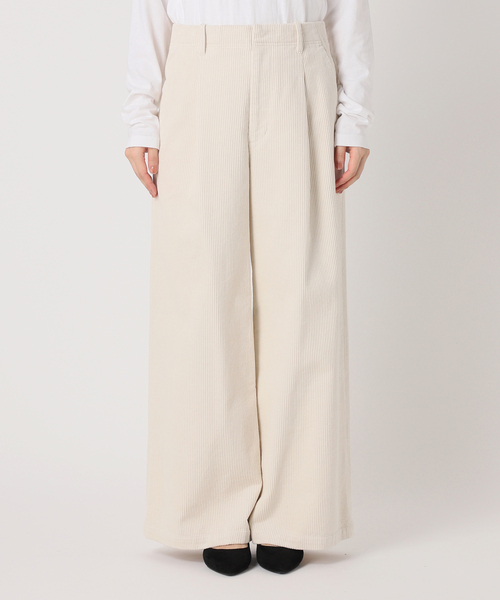 セール】《追加 / 新色》ウォッシャブルコーデュロイタックワイド