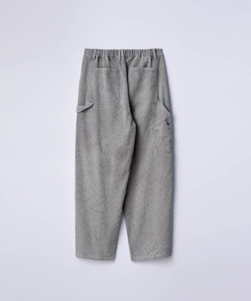 SLICK（スリック）の「【SLICK/スリック】Sulfur-Dyed Corduroy Painter Pants/サルファーダイコーデュロイペインターパンツ / ヴィンテージ / セットアップ（その他パンツ・メンズ・ブラック/グレイッシュベージュ・1/2/3）」の9枚目の写真