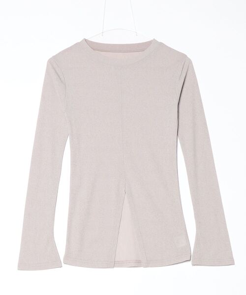 シアースリットロングスリーブトップス（Tシャツ/カットソー）｜FUULLY