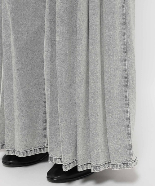 HARE（ハレ）の「YOSEハカマデニムパンツ(HARE)（デニムパンツ・メンズ・グレー/ブラック・SMALL/MEDIUM）」の10枚目の写真