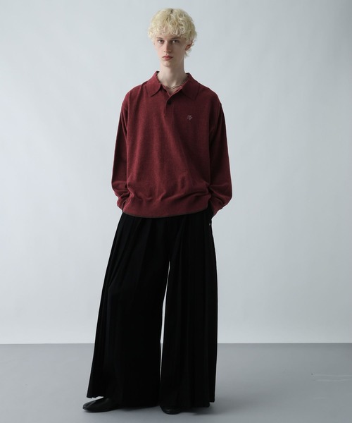 HARE（ハレ）の「YOSEハカマデニムパンツ(HARE)（デニムパンツ・メンズ・グレー/ブラック・SMALL/MEDIUM）」の4枚目の写真