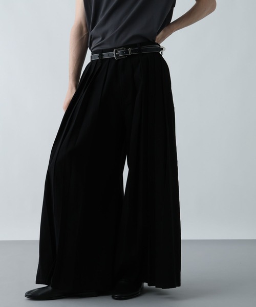 HARE（ハレ）の「YOSEハカマデニムパンツ(HARE)（デニムパンツ・メンズ・グレー/ブラック・SMALL/MEDIUM）」の14枚目の写真