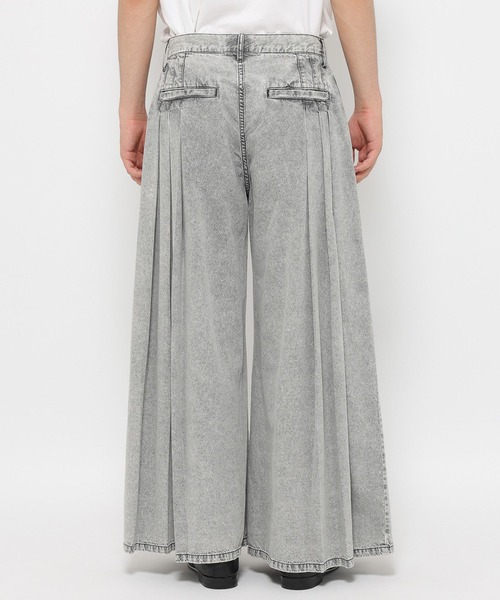 HARE（ハレ）の「YOSEハカマデニムパンツ(HARE)（デニムパンツ・メンズ・グレー/ブラック・SMALL/MEDIUM）」の18枚目の写真