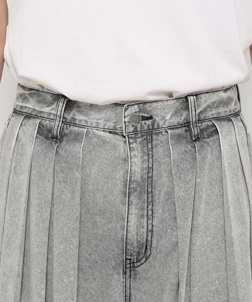 HARE（ハレ）の「YOSEハカマデニムパンツ(HARE)（デニムパンツ・メンズ・グレー/ブラック・SMALL/MEDIUM）」の19枚目の写真