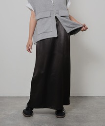 Floran | サテン セミフレアスカート(スカート)