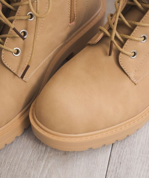 ems excite(エムズエキサイト)の「レースアップブーツ(ブーツ・レディース・ブラック/ブラウン/ベージュ・MEDIUM/LARGE)」の18枚目の写真