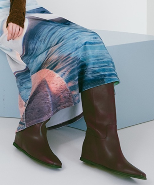 sahara（サハラ）の「Insole Long Boots/インソールロングブーツ（ブーツ・レディース・ブラック/ブラウン/ベージュ・SMALL/MEDIUM/LARGE）」の3枚目の写真