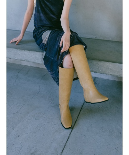 sahara（サハラ）の「Insole Long Boots/インソールロングブーツ（ブーツ・レディース・ブラック/ブラウン/ベージュ・SMALL/MEDIUM/LARGE）」の19枚目の写真