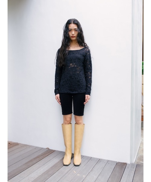 sahara（サハラ）の「Insole Long Boots/インソールロングブーツ（ブーツ・レディース・ブラック/ブラウン/ベージュ・SMALL/MEDIUM/LARGE）」の17枚目の写真