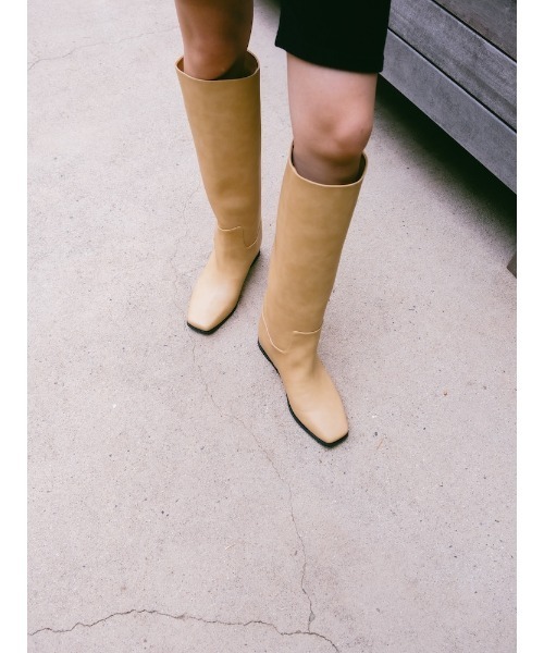 sahara（サハラ）の「Insole Long Boots/インソールロングブーツ（ブーツ・レディース・ブラック/ブラウン/ベージュ・SMALL/MEDIUM/LARGE）」の20枚目の写真