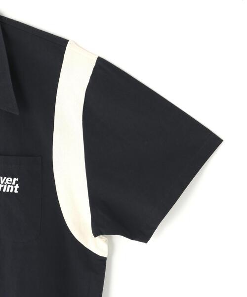 over print（オーバープリント）の「overprint/オーバープリント/COTTON LINEN BOWRING SHIRTS（シャツ/ブラウス・レディース・ネイビー/アイボリー/ブラック・L/XL/M/S）」の10枚目の写真