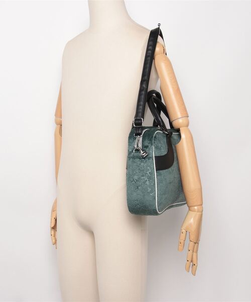 adidas（アディダス）の「アディダス オリジナルス×リバティ・ロンドン エアライナー ミディアム / アディダスオリジナルス adidas Originals（ショルダーバッグ・メンズ・グリーン・FREE）」の10枚目の写真