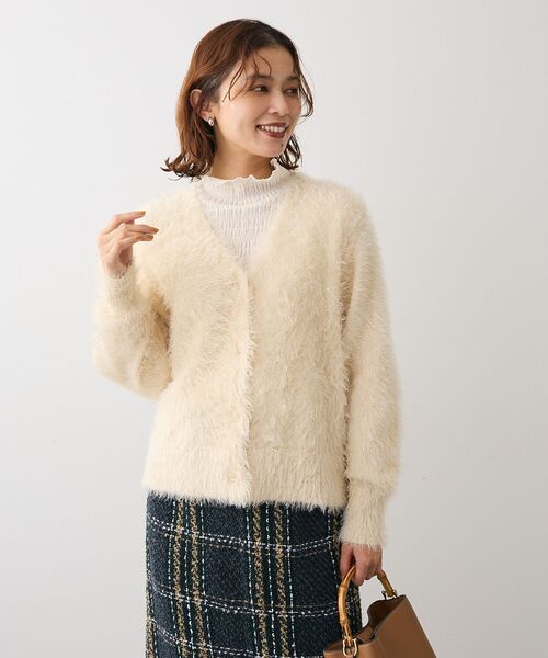 Petit fleur（プチフルール）の「・Petit Fleur ジャガードハイネックロンTEE（Tシャツ/カットソー・レディース・ライトグレー/ブラック/ブラウン/オフホワイト・FREE）」の8枚目の写真