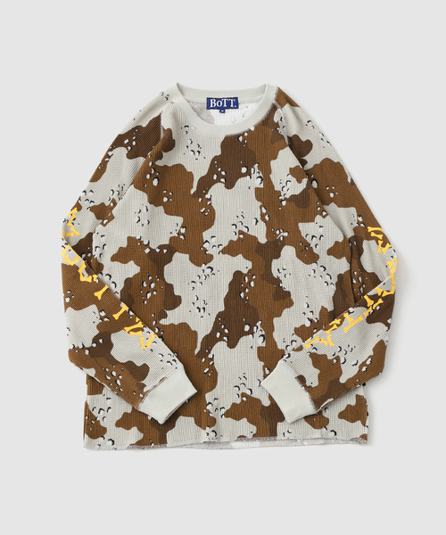 bott ボット Bones Camo Thermal 長袖カットソー BoTT / ボット BONES CAMO THERMAL（Tシャツ/カットソー）｜BOTT