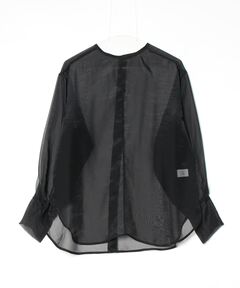 Deuxieme Classe cotton voile ギャザー ブラウス新品 セール】cotton voile ギャザー ブラウス（シャツ/ブラウス