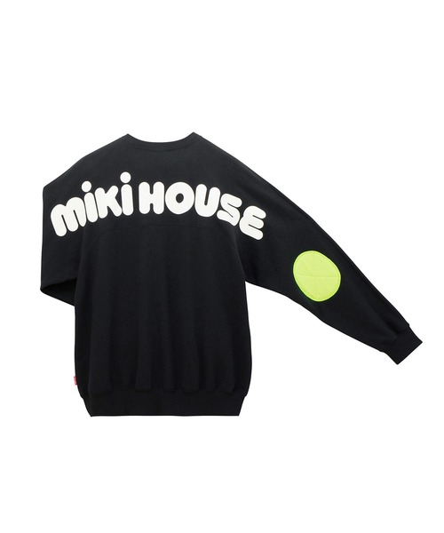 MIKI HOUSE(ミキハウス)の「【WEB限定】バックロゴトレーナー(大人用)(スウェット・レディース・ベージュ/ロイヤルブルー/ラベンダー/ブラック・S(155-165cm)/M(165-175cm)/L(175-185cm))」の21枚目の写真