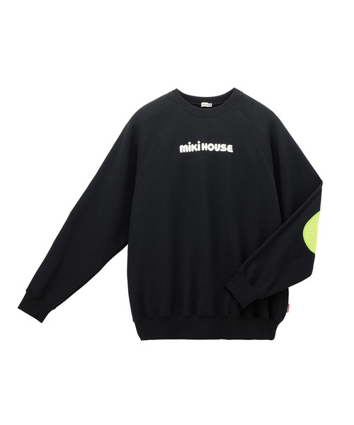 MIKI HOUSE(ミキハウス)の「【WEB限定】バックロゴトレーナー(大人用)(スウェット・レディース・ベージュ/ロイヤルブルー/ラベンダー/ブラック・S(155-165cm)/M(165-175cm)/L(175-185cm))」の22枚目の写真