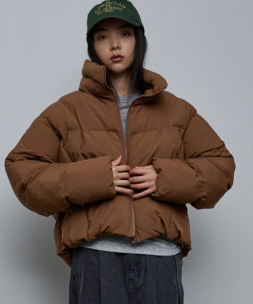 ショート 中綿ブルゾン / パファーダウンジャケット（ダウンジャケット