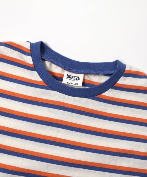 BREEZE（ブリーズ）の「【WEB限定/ジュニア対応】 2PセットレイヤードロンT（Tシャツ/カットソー・キッズ・グレー/オフホワイト・90/100/110/120/130/140/150）」の3枚目の写真