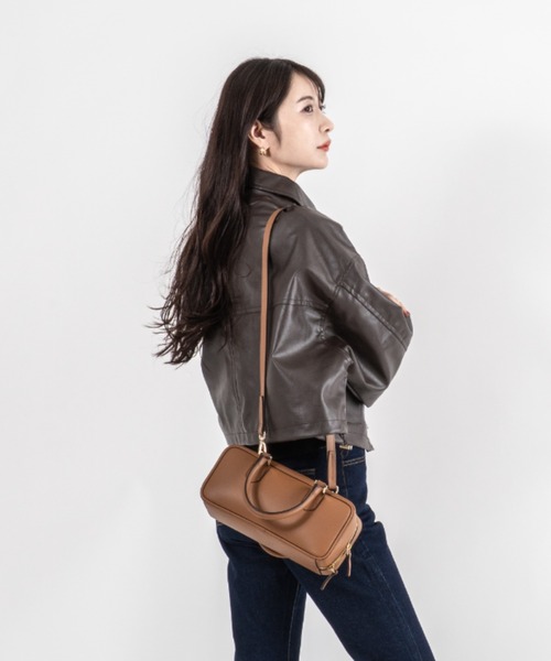 セール】【LORISTELLA/ロリステッラ】2WAY レザー ミニボストンバッグ