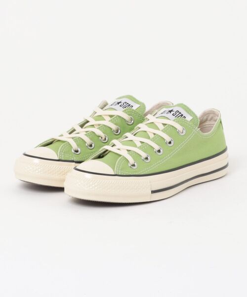 CONVERSE(コンバース)の「CONVERSE コンバース AS AGED AC OX オールスター エイジド AC OX 31316520 MATCHA(スニーカー・メンズ・グリーン・3h/4/4h/5/5h/6h/7/7h/8/8h/9/9h/10h/11h)」の1枚目の写真