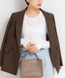 NOLLEY’S Sophi | ウォッシャブルベアテレコUネックロンT＜エンジェルウール使用＞(Tシャツ/カットソー)