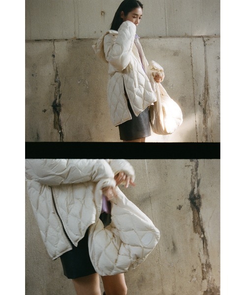 【本日限定値下げ】完売✨️新品 emmi×TAION ダウン キルティングコート セール】【emmi×TAION】キルティングコート（ダウンジャケット/コート