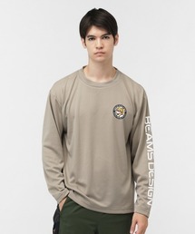 ティゴラ ビームス TIGORA BEAMS ドライメッシュ グラフィックロングTシャツ