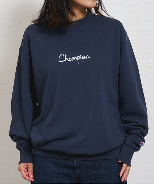 Champion(チャンピオン)の「【Champion】【DAD】バックCロゴスウェット(スウェット・レディース・グレー/ネイビー・XL/L)」の1枚目の写真