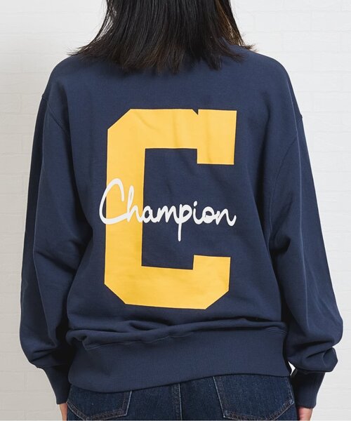 Champion(チャンピオン)の「【Champion】【DAD】バックCロゴスウェット(スウェット・レディース・グレー/ネイビー・XL/L)」の4枚目の写真