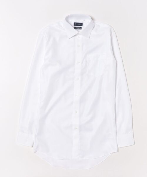 TOKYO SHIRTS(トウキョウシャツ)の「【超形態安定】 形態安定ノンアイロン ワイド 長袖ビジネスワイシャツ (大きいサイズ・長いサイズ)(ビジネスシャツ・メンズ・ホワイト・首回り39cm-裄丈88cm/首回り41cm-裄丈90cm/首回り42cm-裄丈90cm/首回り43cm-裄丈90cm/首回り45cm-裄丈82cm/首回り45cm-裄丈86cm/首回り45cm-裄丈90cm/首回り47cm-裄丈86cm/首回り47cm-裄丈90cm)」の7枚目の写真