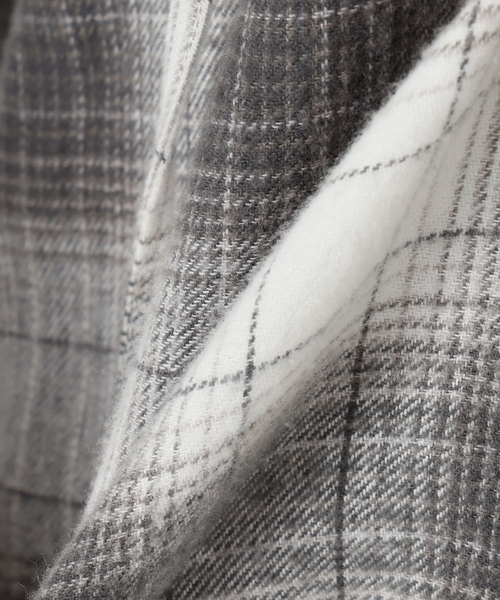 セール】crinkle crinkle crinkle SLOBE別注 ネルチェックラッフル